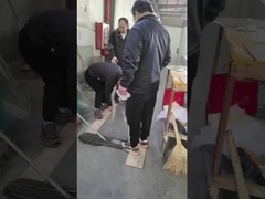 ১৫ মিমি ক্রিস্টাল টার্ডেড গ্লাস ফ্রেগমেন্ট টেস্ট