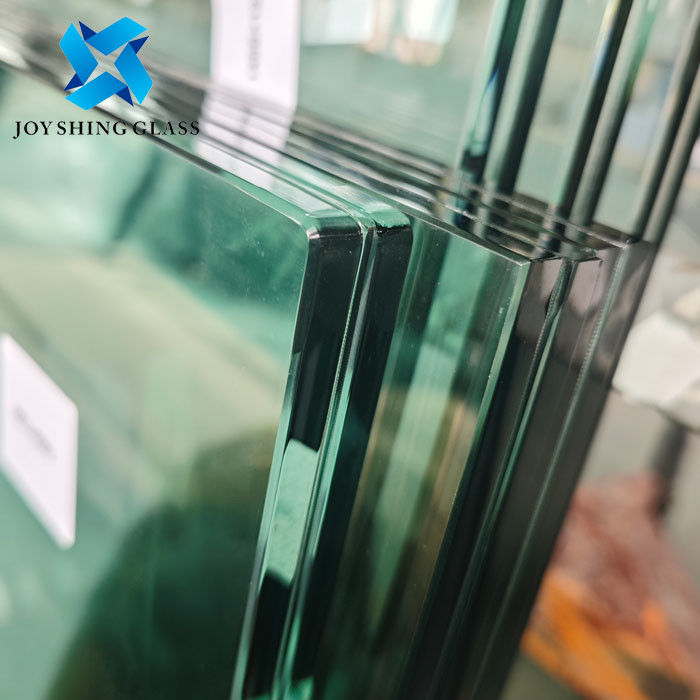 কাস্টমাইজড 20.76mm পরিষ্কার PVB ফিল্ম নিরাপত্তা কোণার সঙ্গে স্তরিত গ্লাস