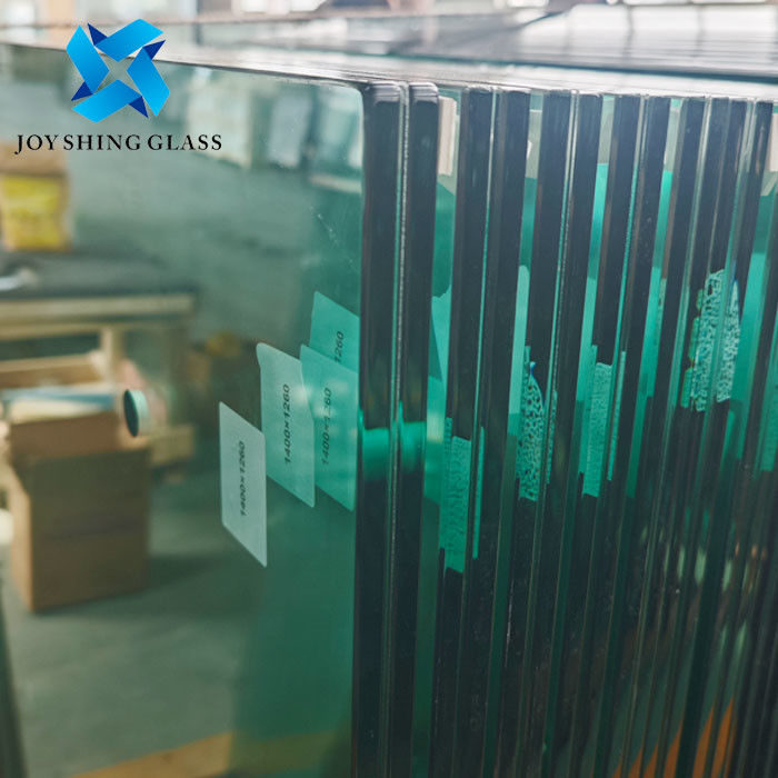 কাস্টমাইজড 20.76mm পরিষ্কার PVB ফিল্ম নিরাপত্তা কোণার সঙ্গে স্তরিত গ্লাস