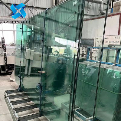 আল্ট্রা ক্লিয়ার লেমিনেটেড গ্লাস শীট 1830*2440mm PVB নিরাপত্তা লেমিনেটেড গ্লাস