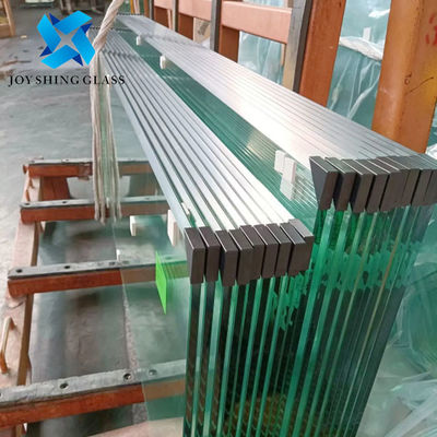 দরজার জন্য কাস্টমাইজড 12 মিমি ক্লিয়ার টেনড গ্লাস