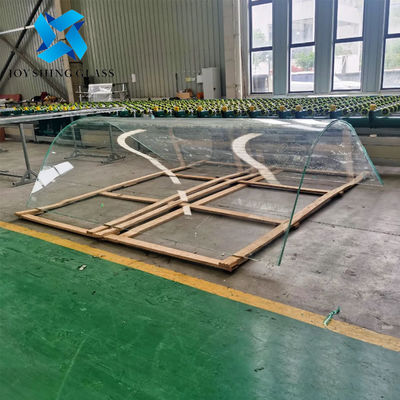 বাঁকা ডাবল গ্লাস ইউনিট 17.52mm বাঁকা স্তরিত গ্লাস