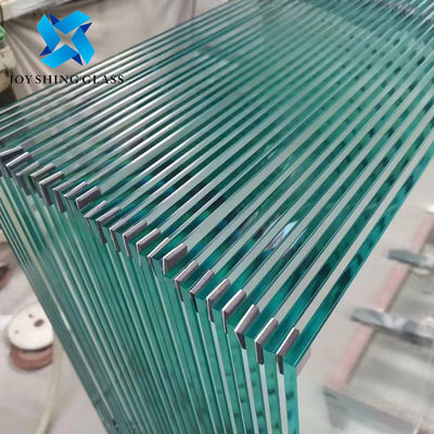বাথরুম গ্লাস পার্টিশন 12mm ক্রিস্টাল শক্ত গ্লাস 1/2 ইঞ্চি